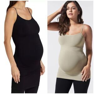 Blanqi Maternity Pregnancy Body Cooling Camisole Tank Tops Lot of 2 S/M